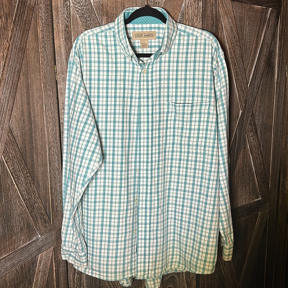 Cody James long sleeve, size L, western shirt, like new